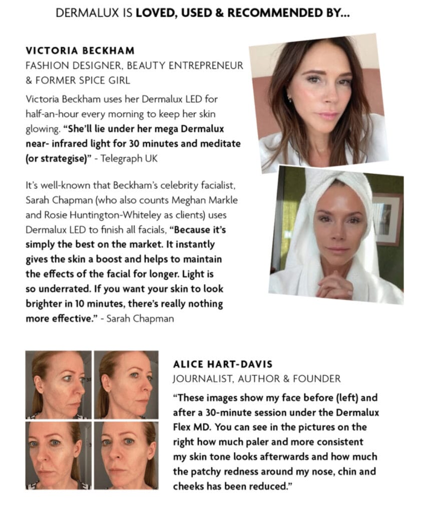 Victoria Beckham Dermalux